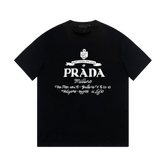 Prada Font T-Shirt Black